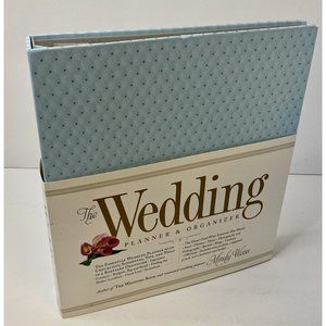 Wedding Planner & Organizer Hardcover Mindy‎ Weiss Ring Binder Illustrated Book